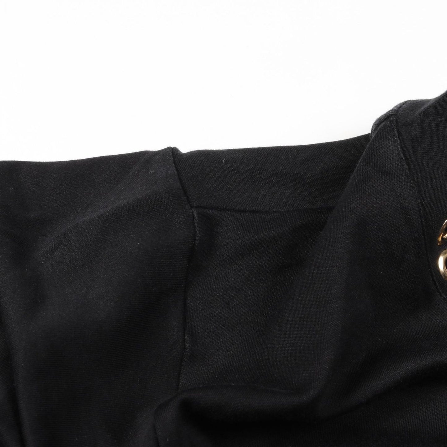 Louis Vuitton Side Strap Cotton T-Shirt - Black XS