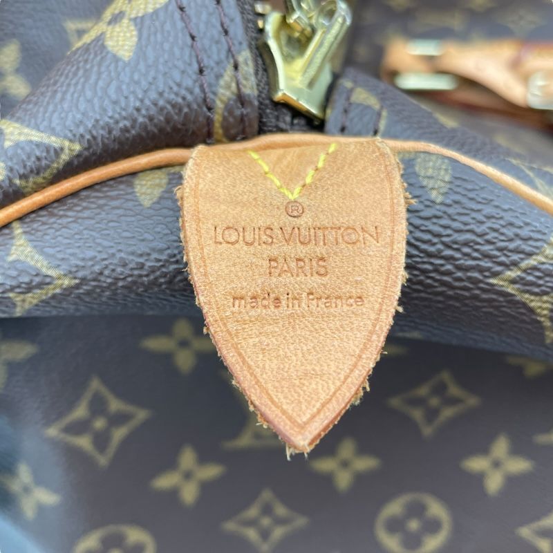 Louis Vuitton Keepall 60 Monogram Canvas Brown Unisex Boston Bag