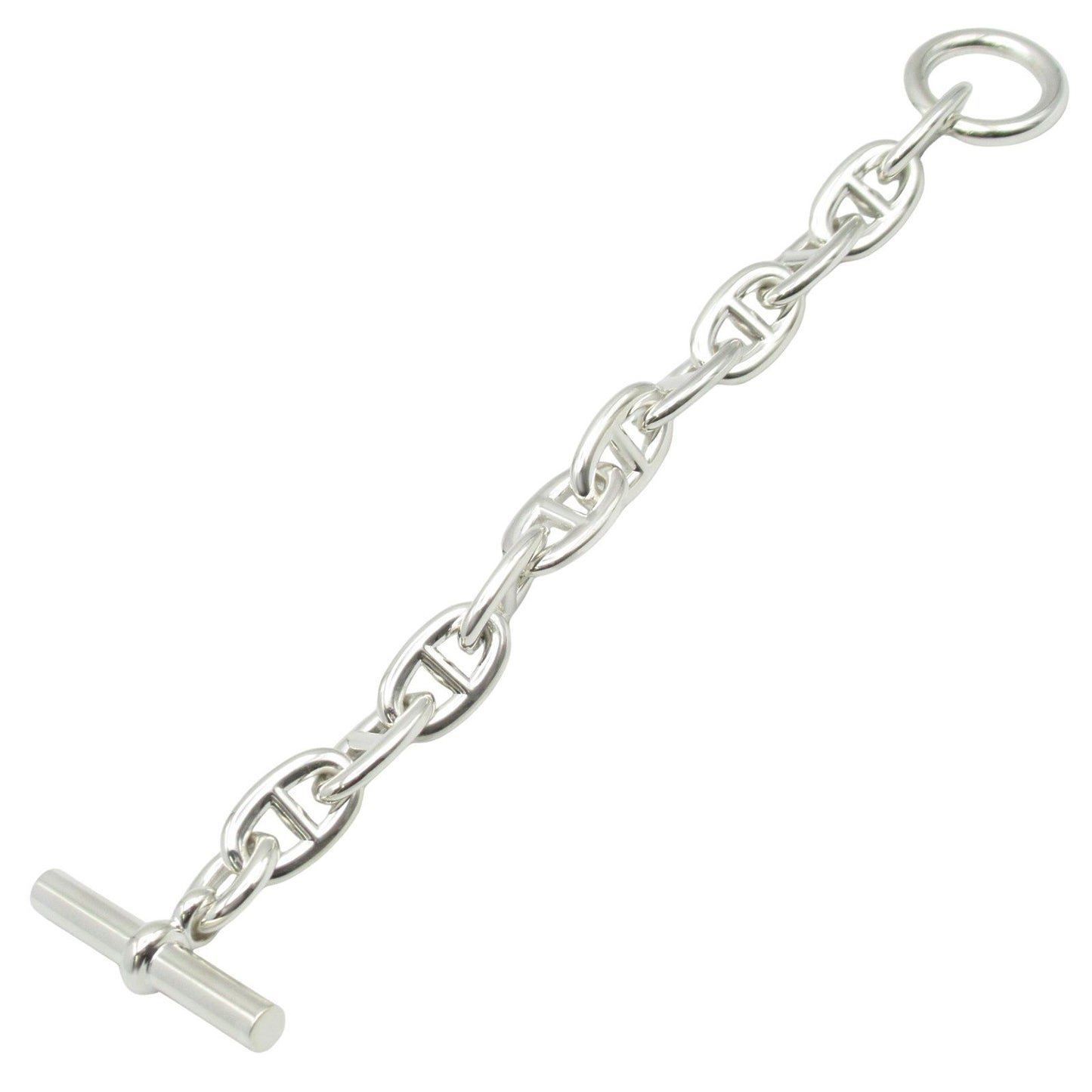 HERMES Chaine d'Ancre TGM Bracelet in Silver 925 - Timeless Elegance