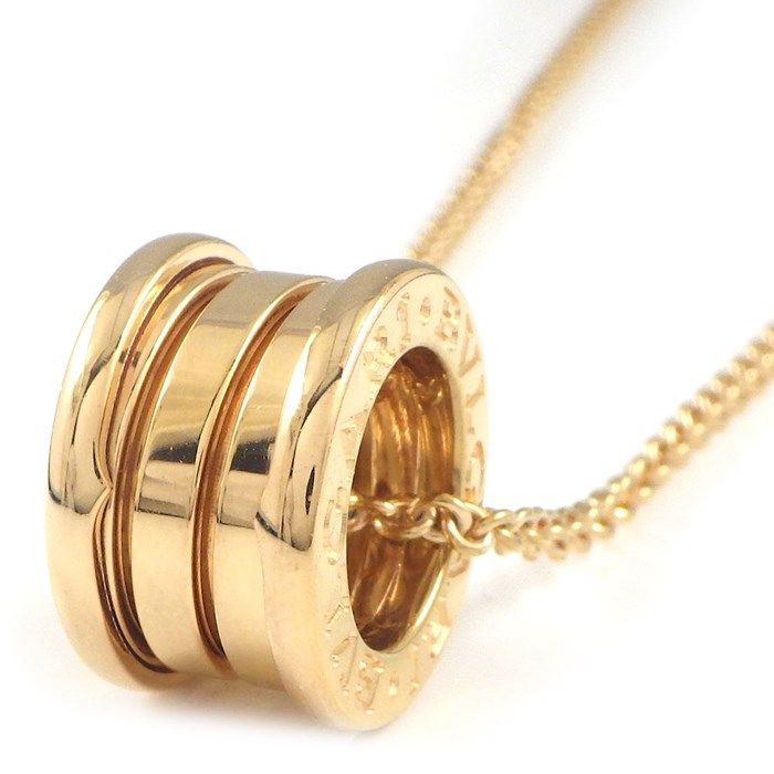 BVLGARI B.zero1 Necklace in K18 Pink Gold - Exquisite Craftsmanship