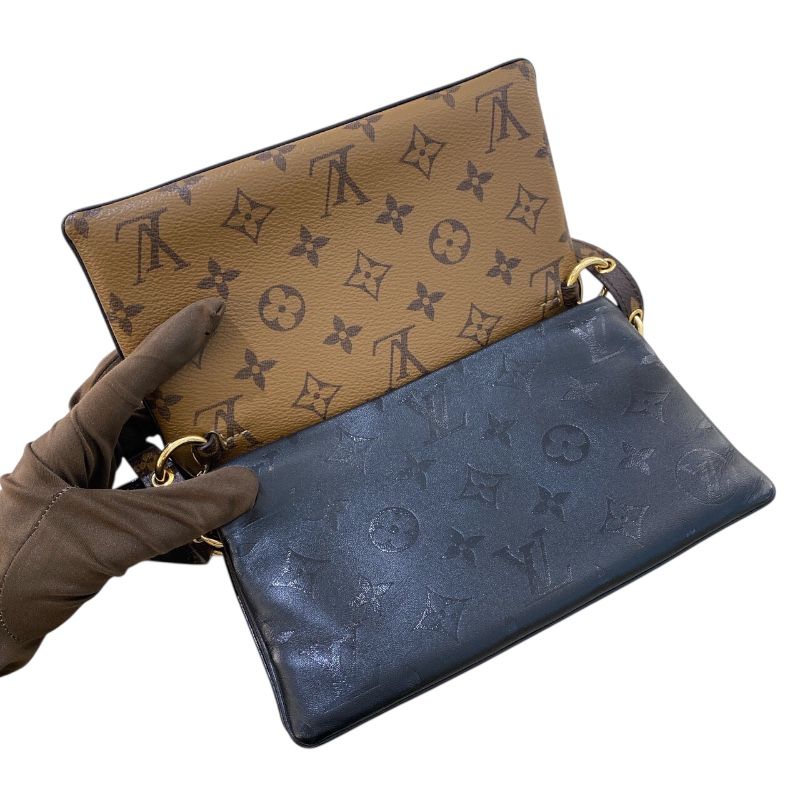 Louis Vuitton Monogram LV3 Pochette M45412 Unisex Shoulder Bag