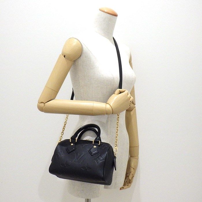 Louis Vuitton Speedy Bandoulière 20 Handbag - Noir Monogram Empreinte