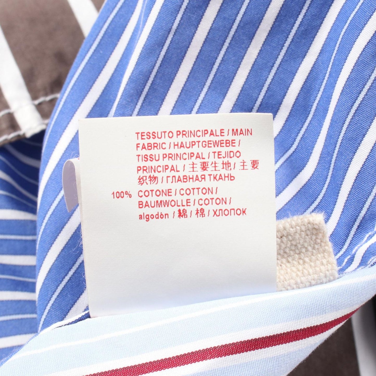 MARNI Cotton Shirt in Blue & Brown - Exquisite Craftsmanship