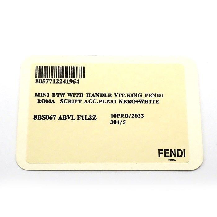 Fendi By The Way Mini Handbag in Black Calf Leather - A Timeless Classic
