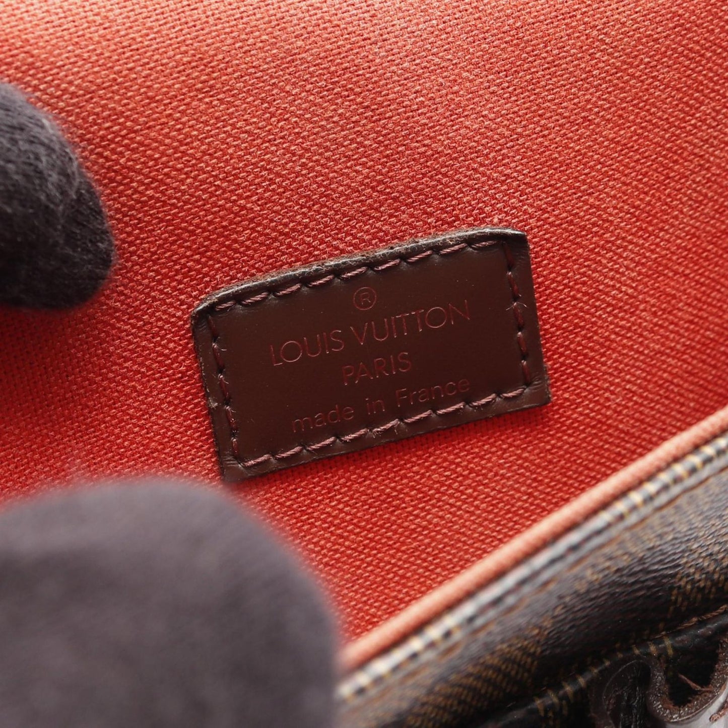 Louis Vuitton Portobello Damier Ebene Shoulder Bag - Timeless Elegance