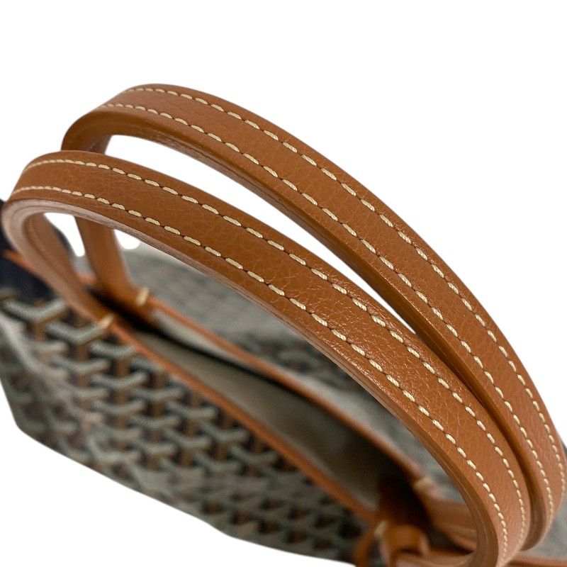 GOYARD Saint Louis PM Black & Tan Unisex Tote Bag - Timeless Elegance