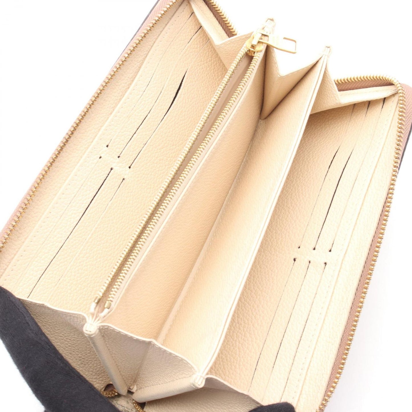 Louis Vuitton Zippy Wallet in Bi-Color Monogram Empreinte Leather