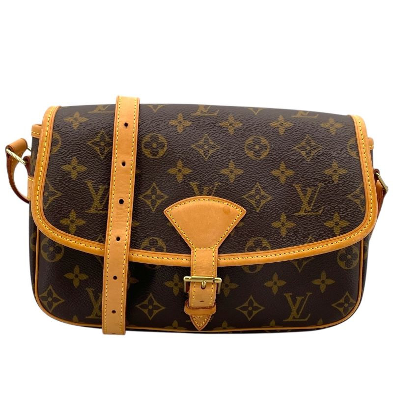 Louis Vuitton Monogram Saloniere Shoulder Bag - Brown