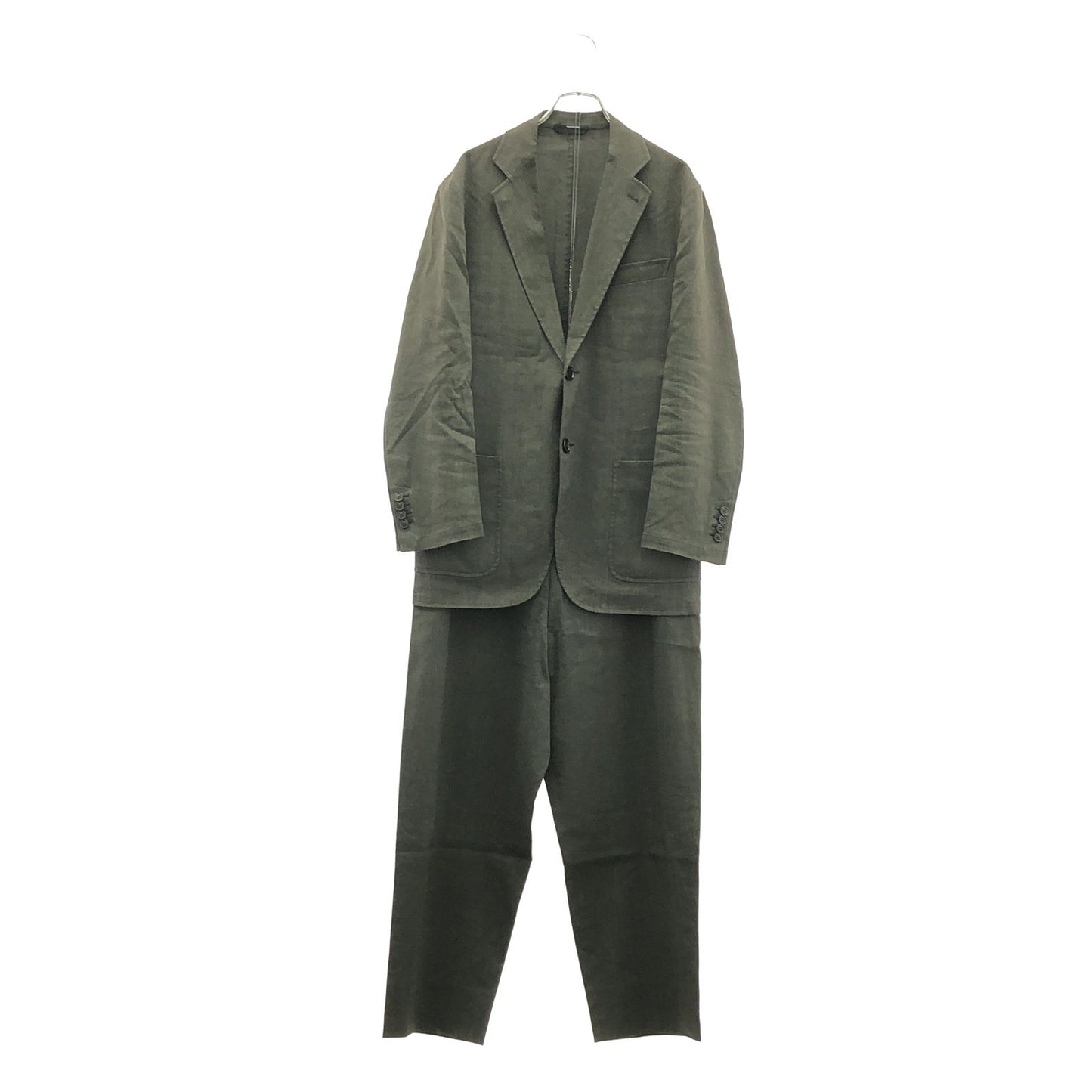 HERMES Gray Suit Set - Exquisite Tailoring & Timeless Elegance