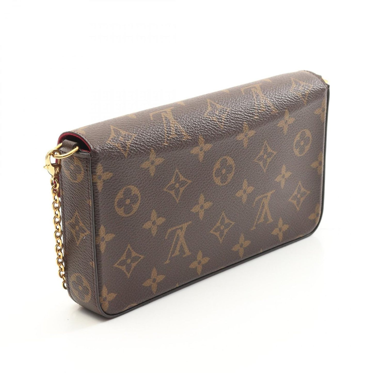 Louis Vuitton Pochette Felicie Shoulder Bag - Fuchsia PVC Canvas