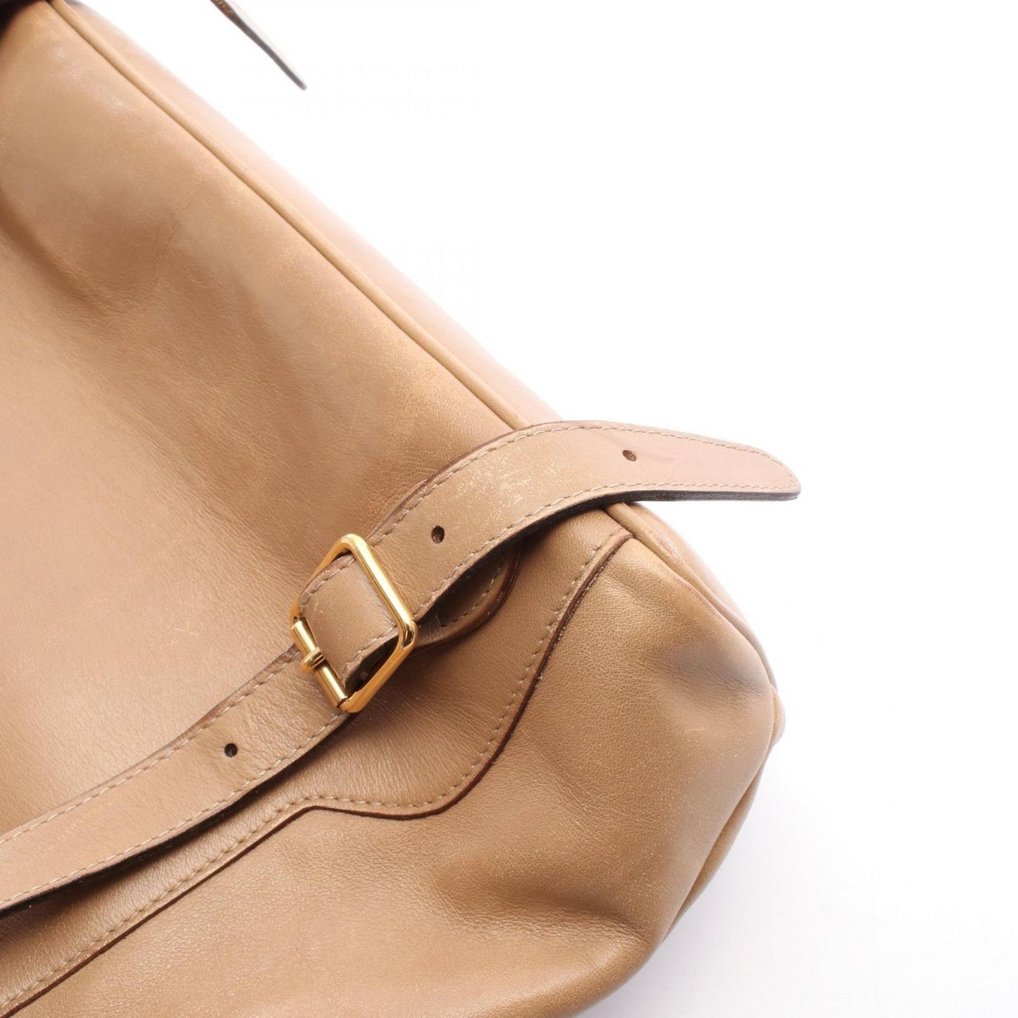 GUCCI Bamboo Backpack in Beige Leather - Timeless Elegance