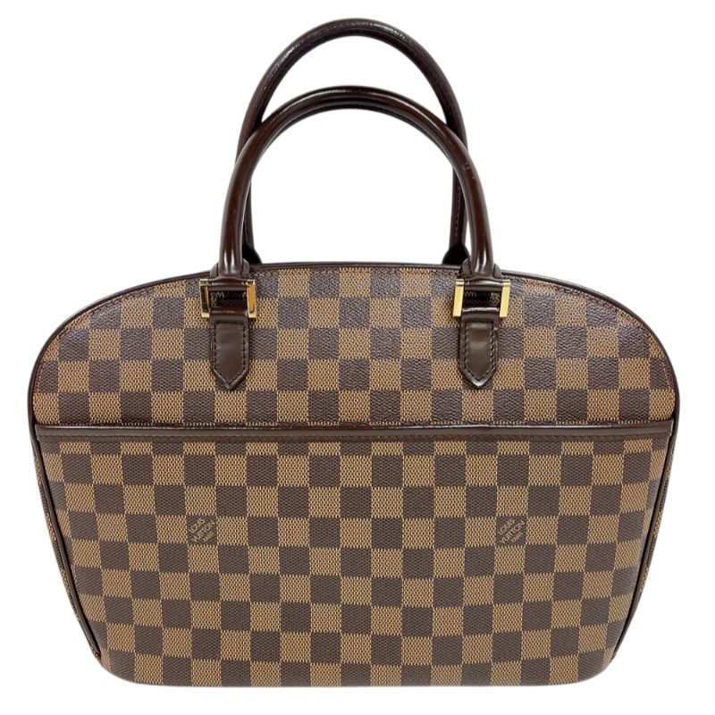 Louis Vuitton Saria Oriental Handbag - Brown Damier with Gold Hardware