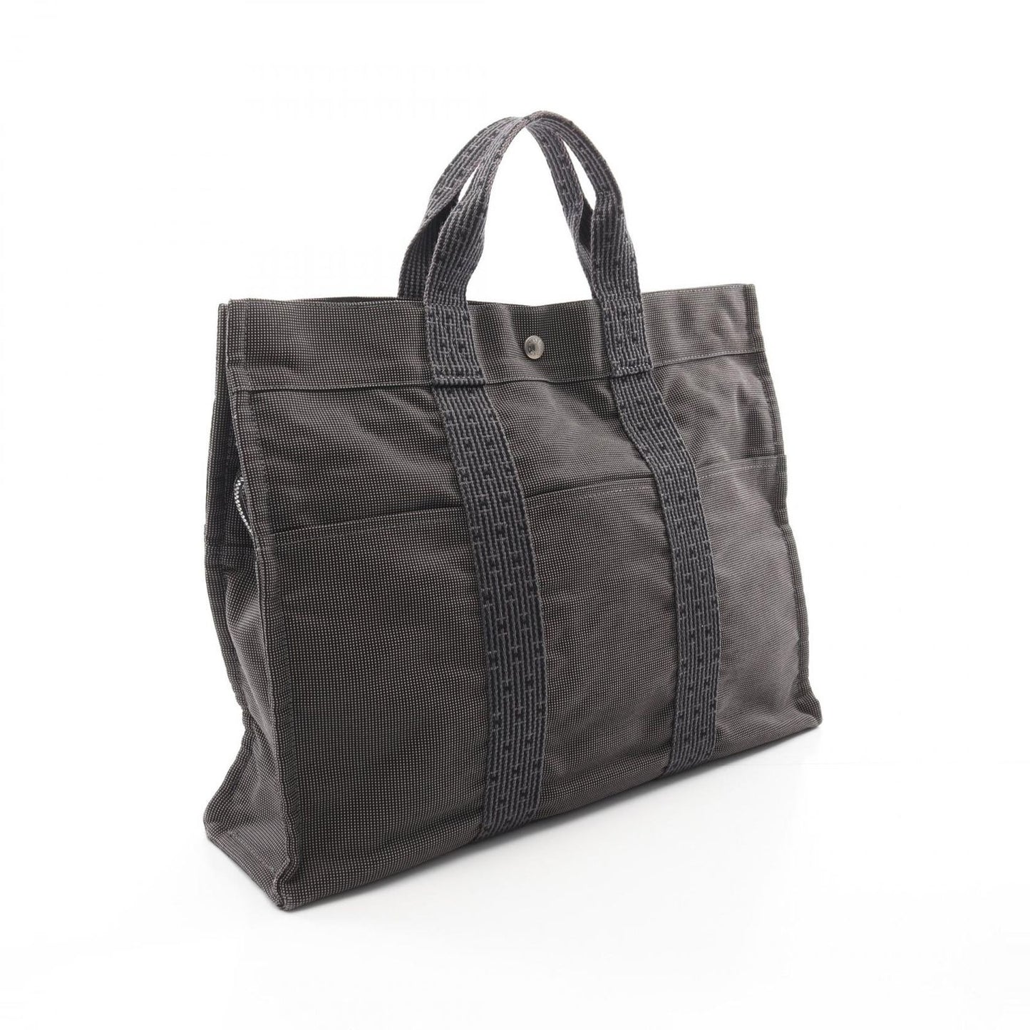 HERMES Émile Line MM Tote Bag in Gray - Timeless Elegance
