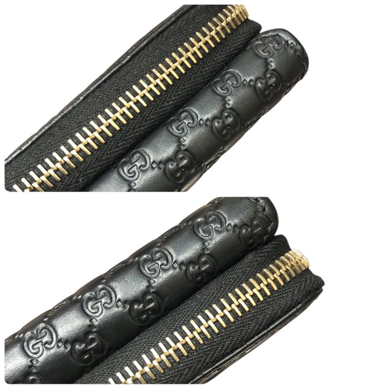 GUCCI Long Wallet 449364 in Black Leather - Men's Luxury Accessory