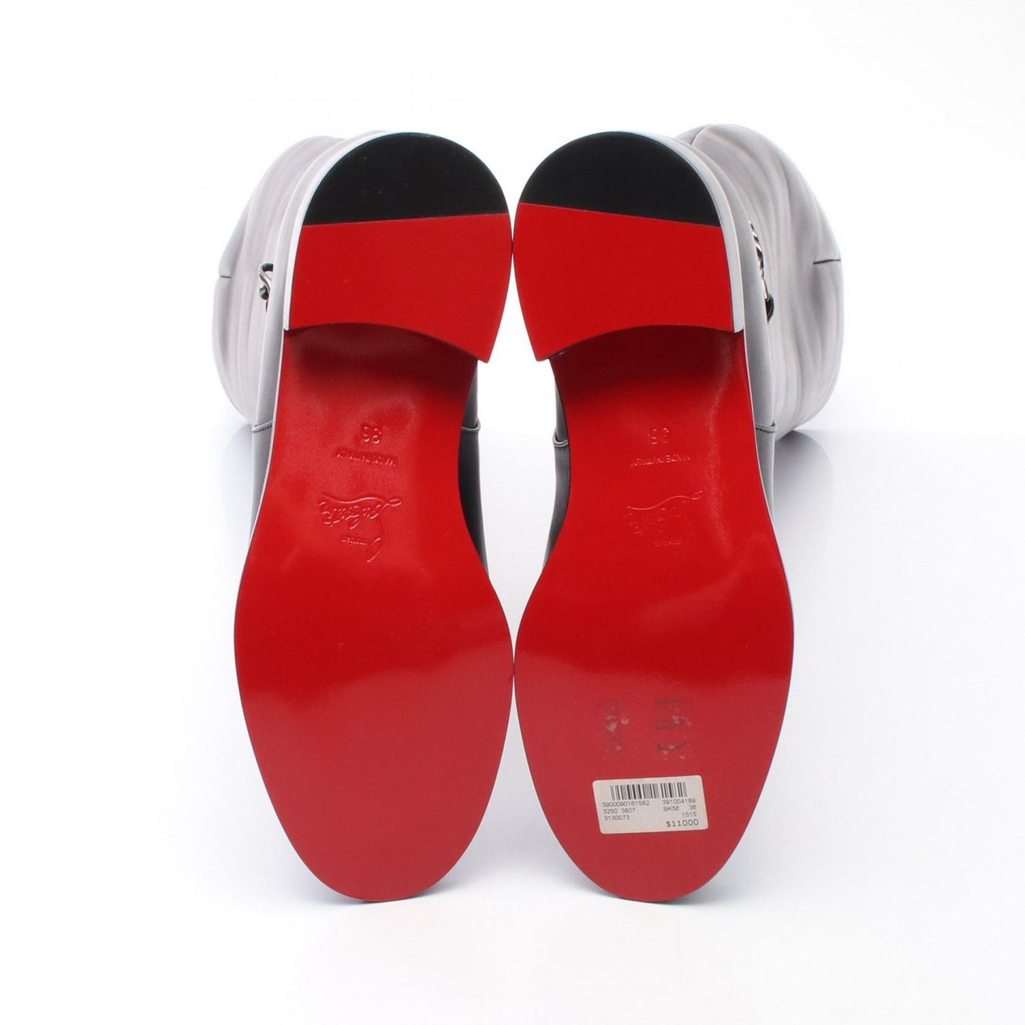 Christian Louboutin Black Leather Boots - Unworn Elegance