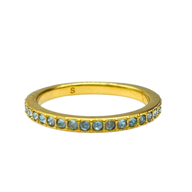 Christian Dior Code Triple Ring in Gold and Blue - Exquisite Craftsmanship