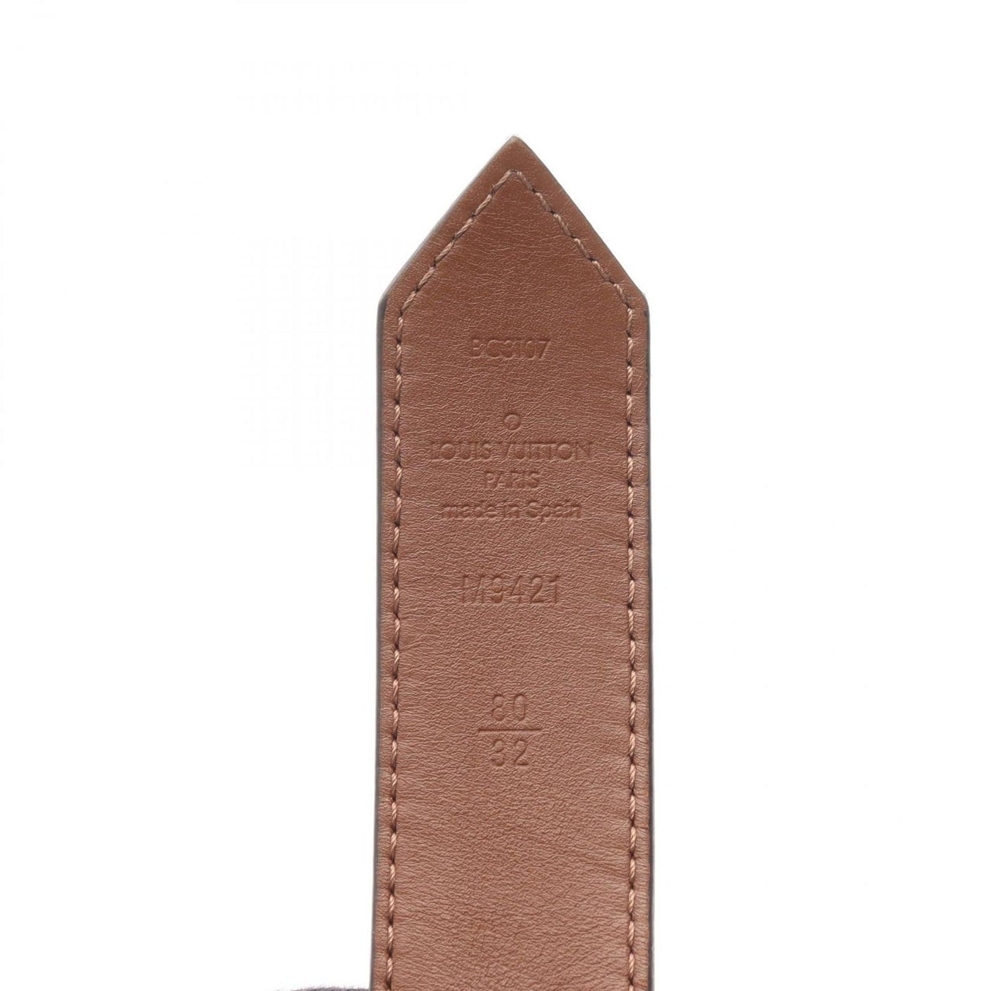 Louis Vuitton Twist Belt in Red Leather - Timeless Elegance