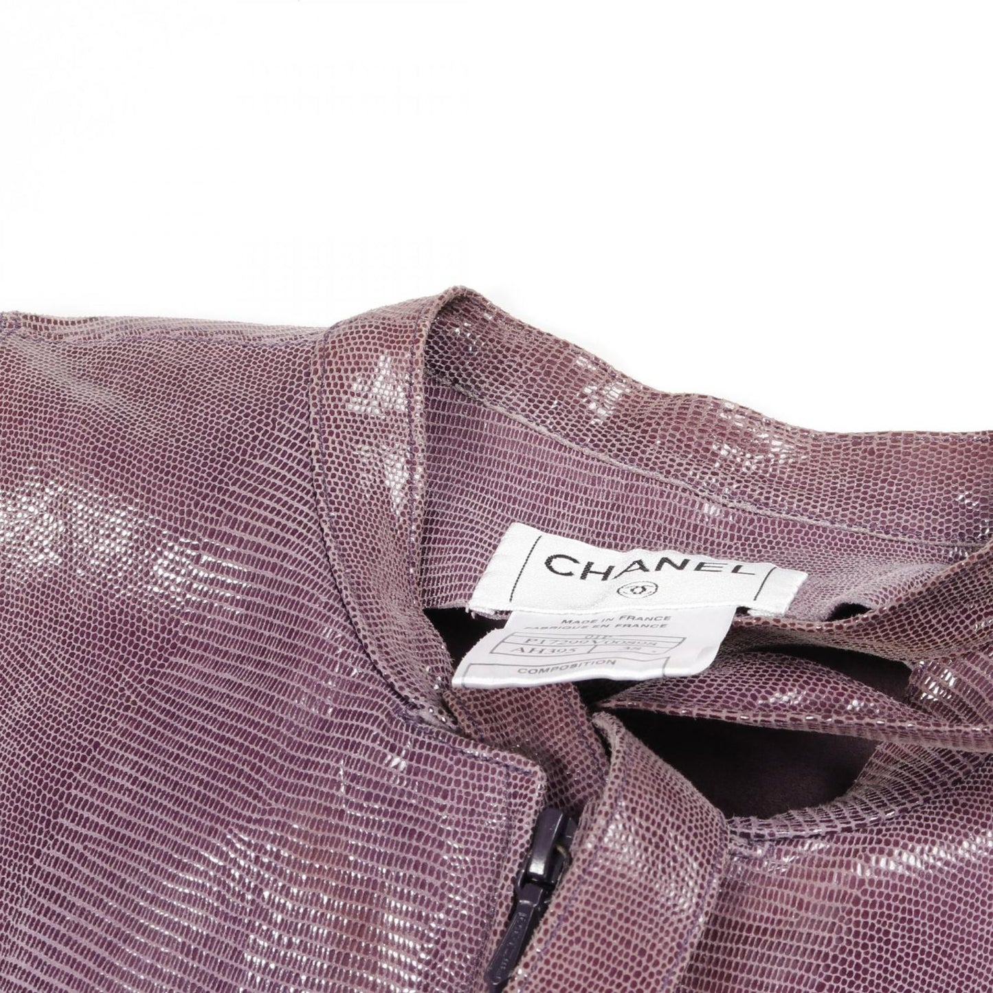 CHANEL P17299 Goat Skin Vest in Elegant Purple