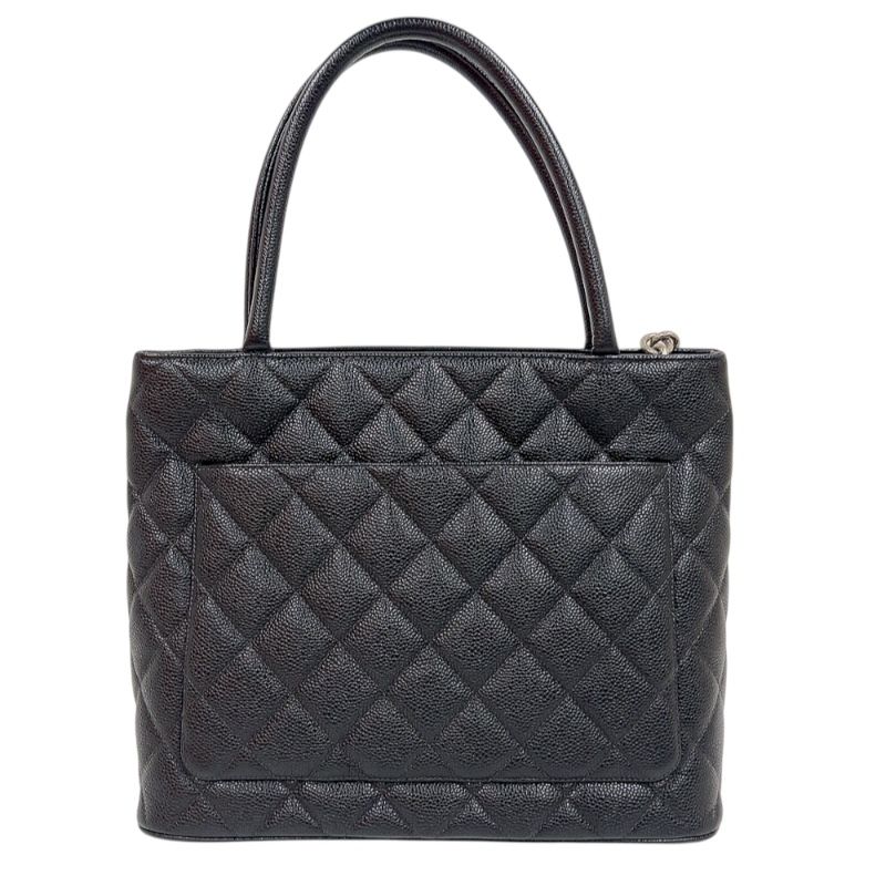 CHANEL Reissue Tote A01804 Black Caviar Leather Handbag