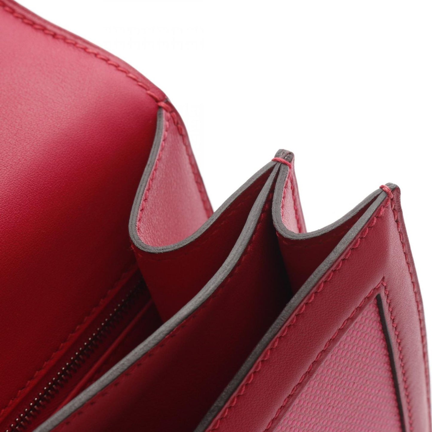 HERMES Constance 3 24 Shoulder Bag in Shocking Pink & Raspberry