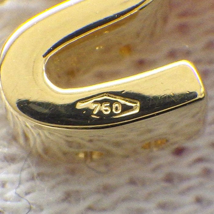 Ponte Vecchio Initial 'S' Diamond Necklace in 18K Yellow Gold