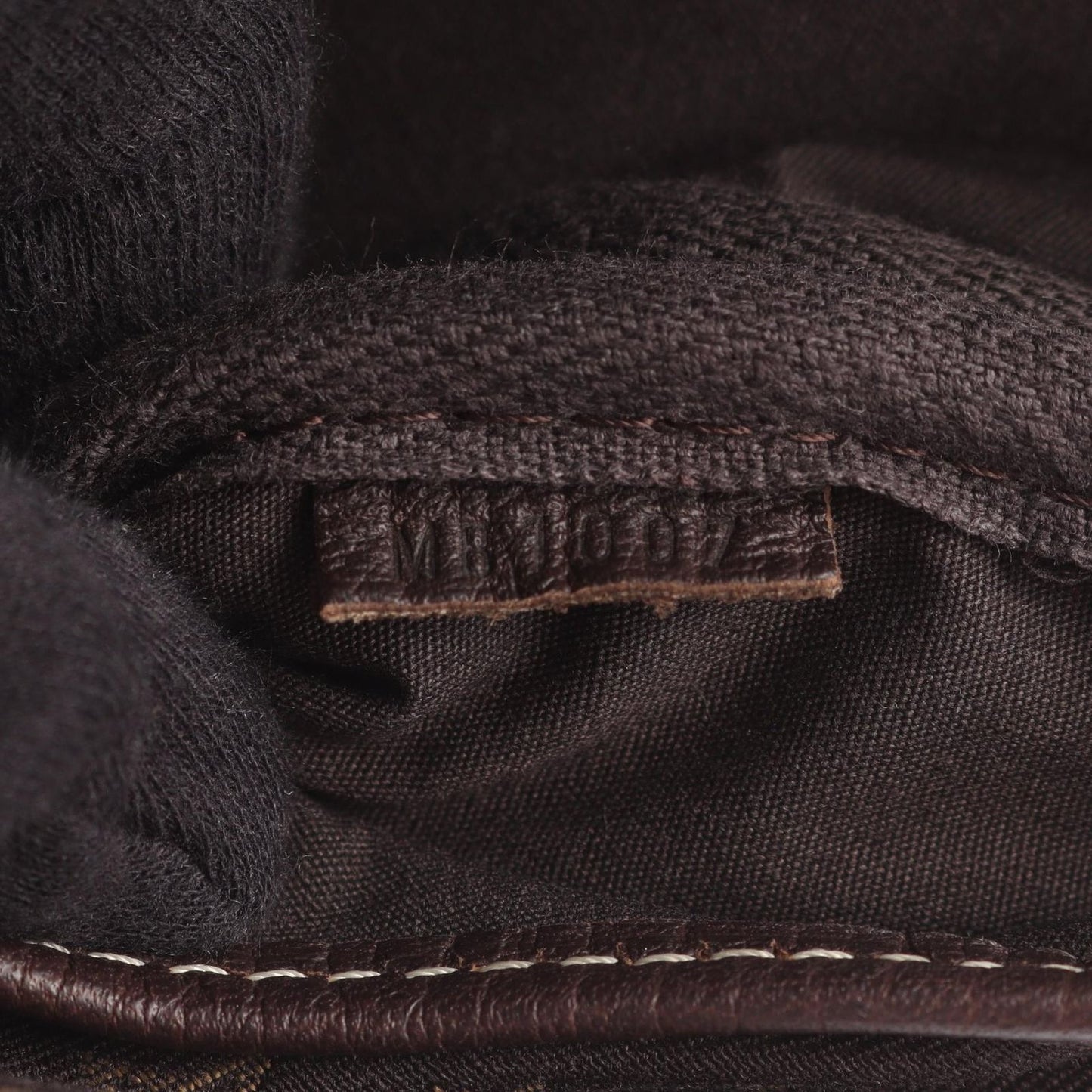 Louis Vuitton SoMure 30 Shoulder Bag in Ébène Canvas & Leather