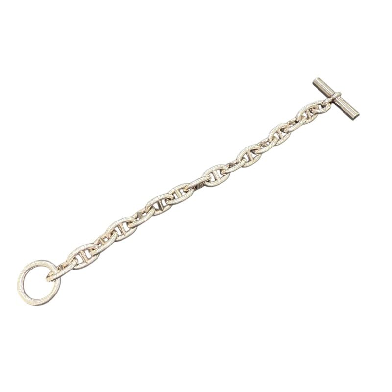 HERMES Chaine d'Ancre Silver Bracelet - Timeless Elegance