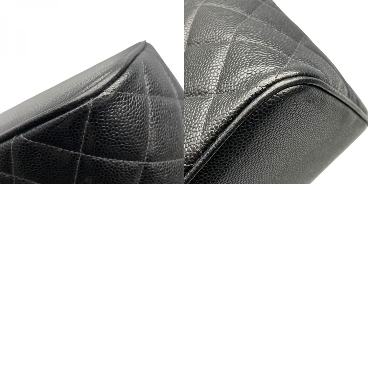 CHANEL Reissue Tote A01804 Black Caviar Skin with Gold Hardware