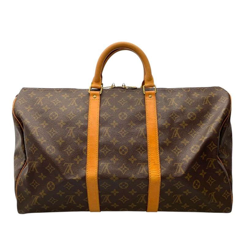 Louis Vuitton Keepall 50 M41426 Monogram Canvas Unisex Boston Bag