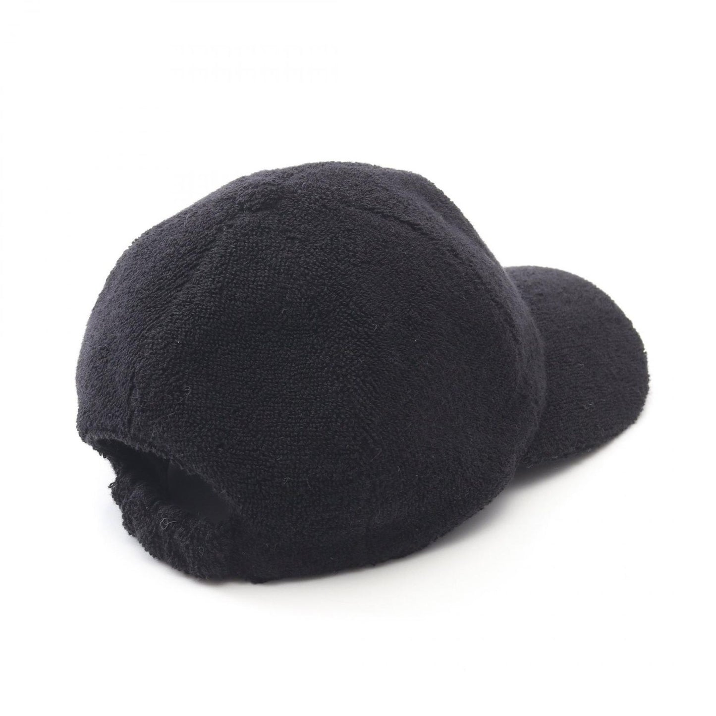 CHANEL Coco Mark Black Pile Cap - Timeless Elegance