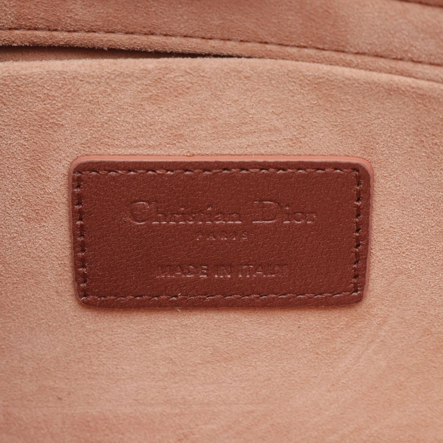 Dior Lady D-Joy Medium Handbag in Pink Brown Gradient Leather