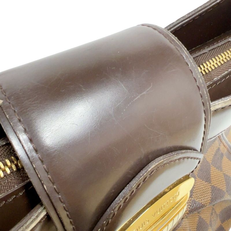 Louis Vuitton Sistina MM Brown Damier Canvas Tote Bag