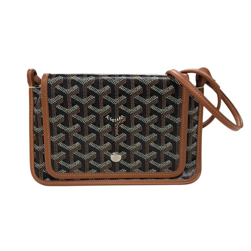 GOYARD Plume Pouch Wallet in Tan Goyardine Canvas - Exquisite Craftsmanship