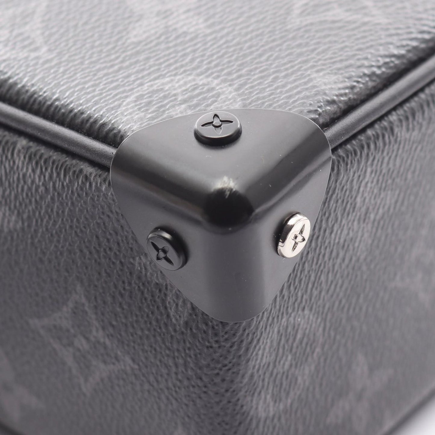 Louis Vuitton Mini Soft Trunk Shoulder Bag - Black Monogram Eclipse