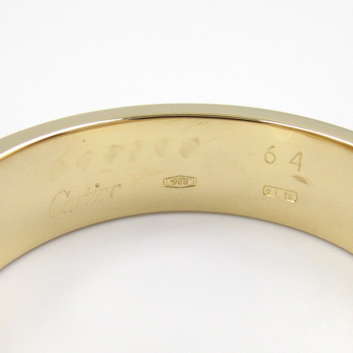 CARTIER Love Ring in K18 Yellow Gold - Timeless Elegance