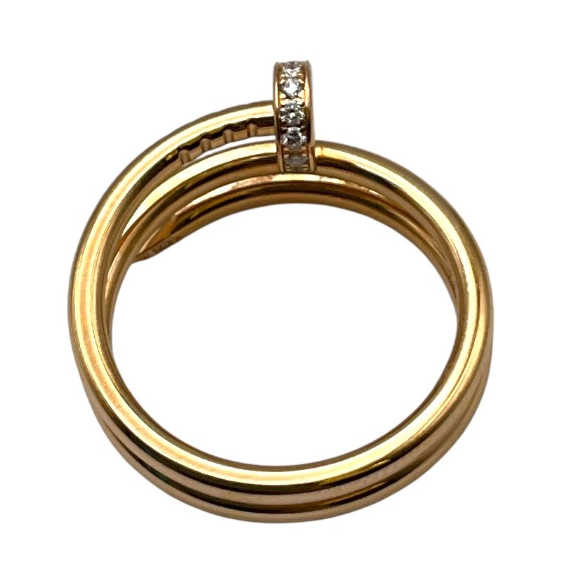 Cartier Juste un Clou Diamond Ring in 18K Pink Gold