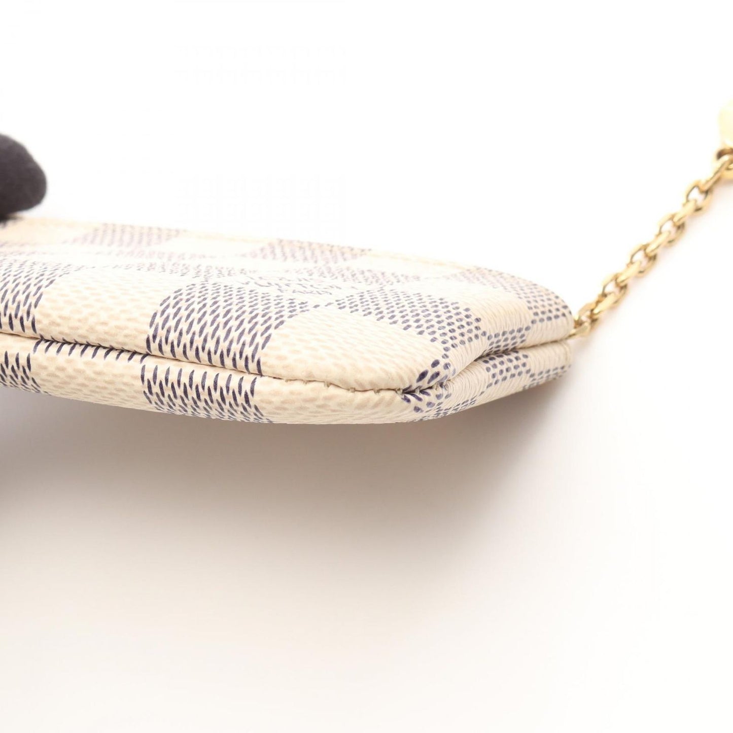 Louis Vuitton Pochette Clé Coin Case - Exquisite White Damier Azur