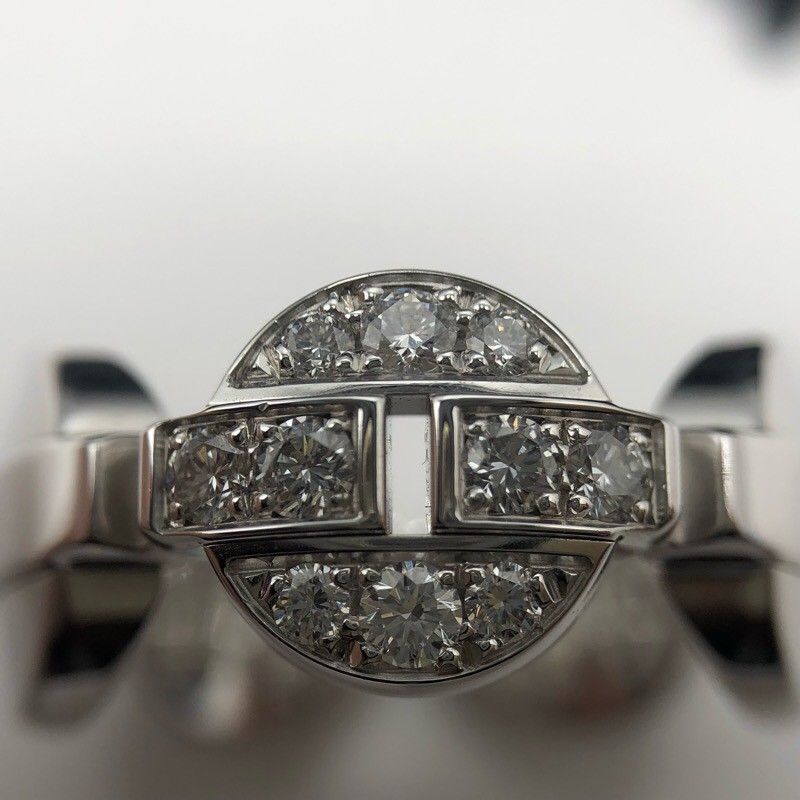 Cartier Imaria Ring in K18 White Gold with Diamonds