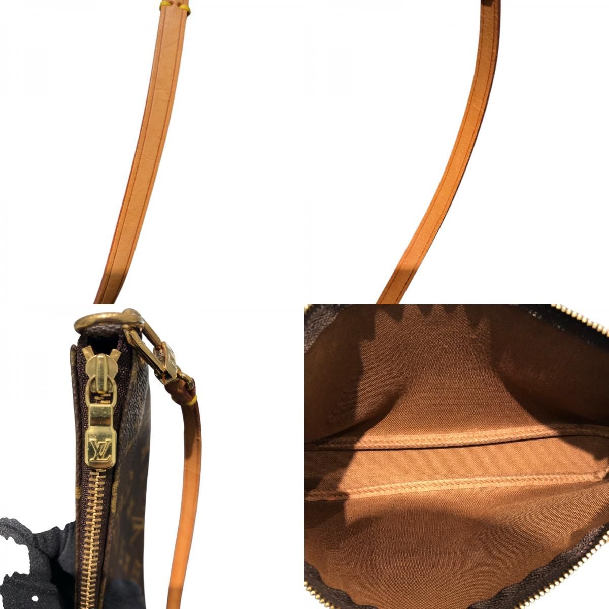 Louis Vuitton Pochette Accessoires M51980 - Brown/Gold Hardware