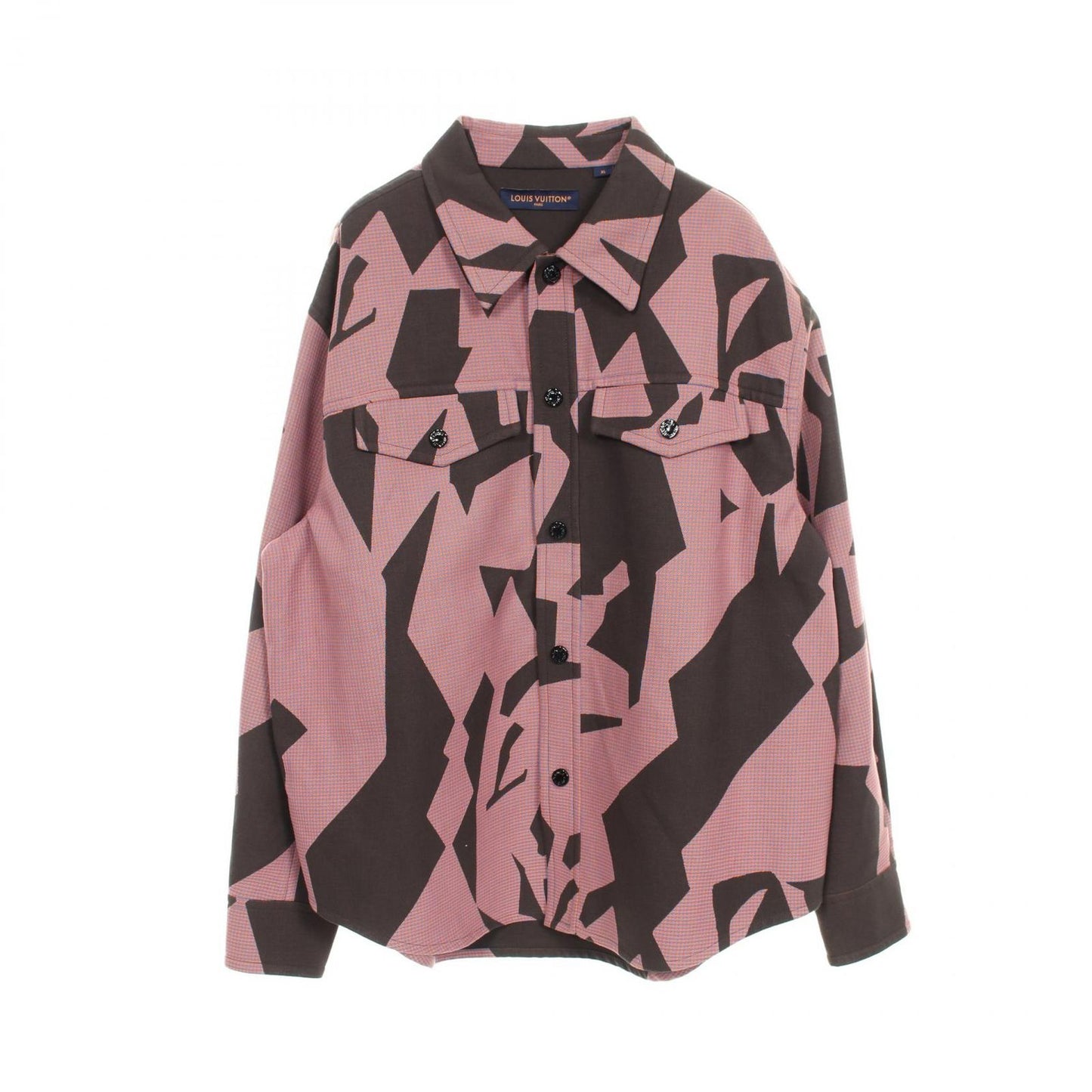 Louis Vuitton Double-Faced Overshirt Jacket - XL - Orange/Blue