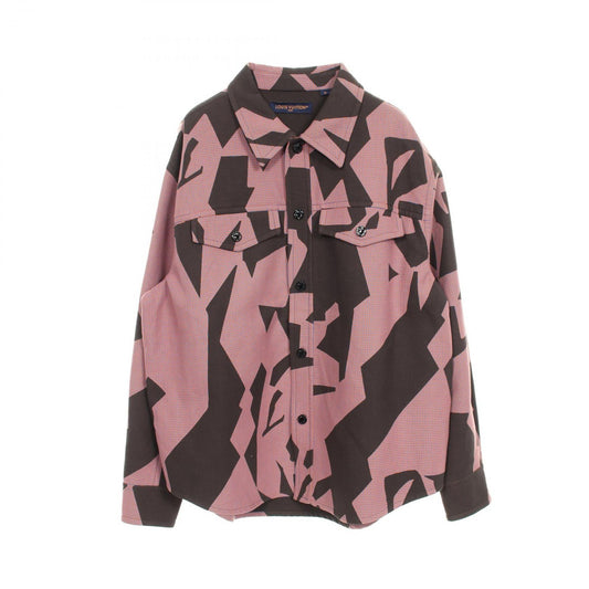 Louis Vuitton Double-Faced Overshirt Jacket - XL - Orange/Blue