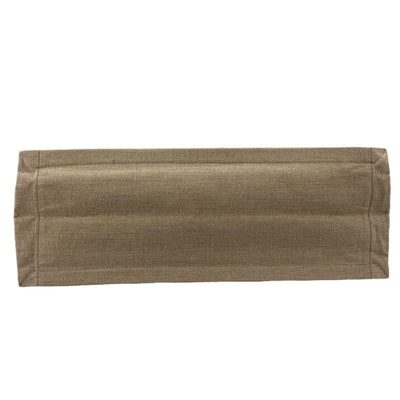 SAINT LAURENT Rive Gauche Tote in Beige Canvas & PVC - Unisex