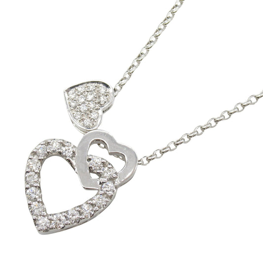 Elegant K18WG Diamond Necklace - 0.48ct Luxury Jewelry