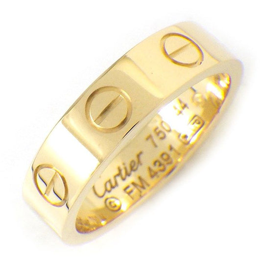 Cartier Love Small Model Pinky Ring in 18K Yellow Gold - Size #44