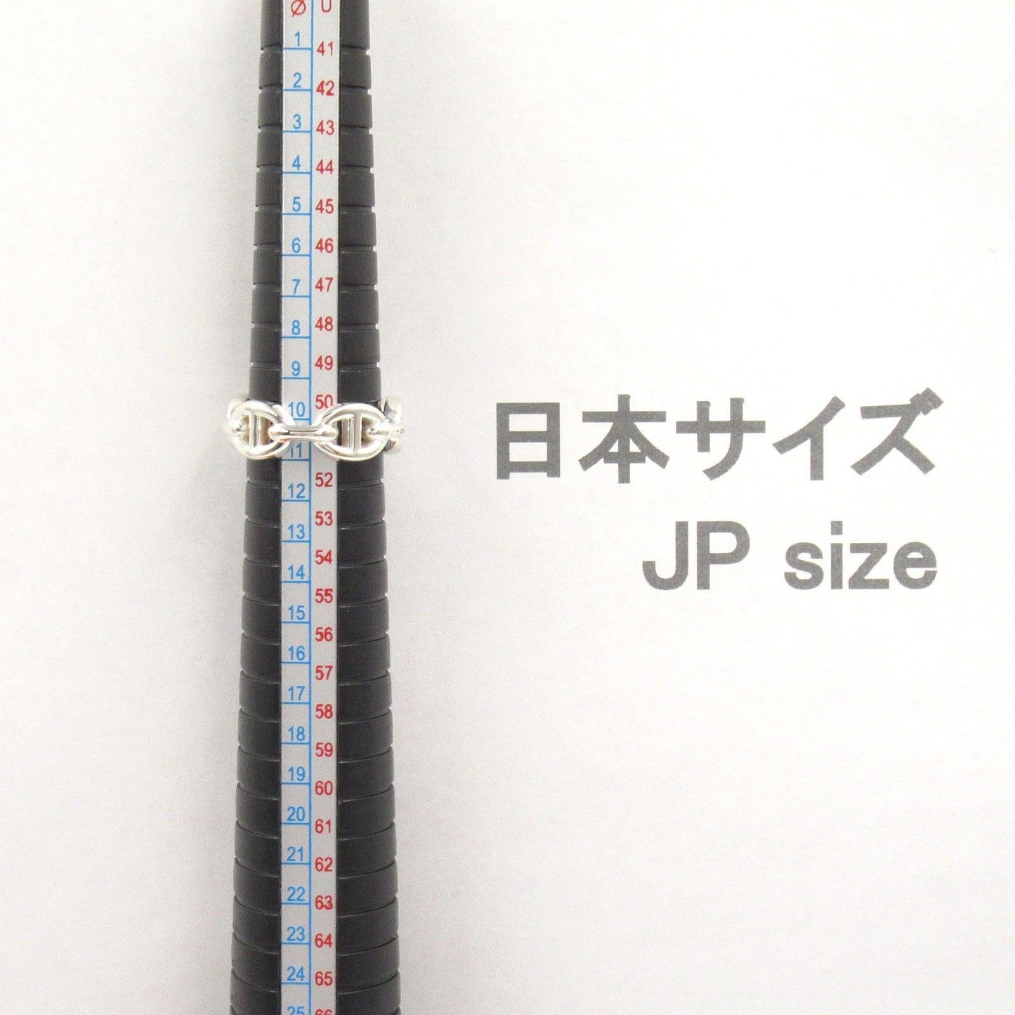 HERMES Chaine d'Ancre Ring in Silver 925 - Timeless Elegance