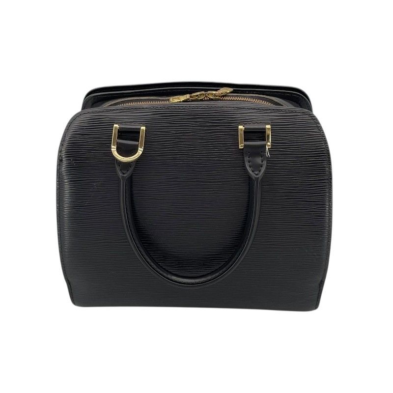 Louis Vuitton Ponnuif Handbag in Black Epi Leather - Timeless Elegance