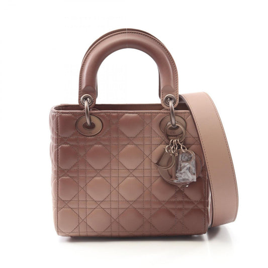 Dior Lady Dior Small Cannage Handbag in Brown Gradient Leather