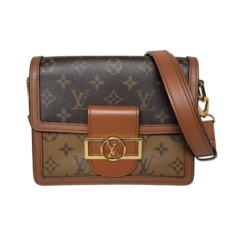 Louis Vuitton Dauphine Mini M45959 Monogram Reverse Shoulder Bag