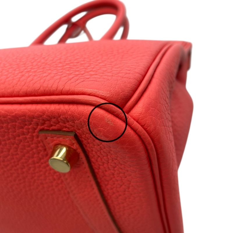 HERMES Birkin 30 Bougainvillea with Gold Hardware - Timeless Elegance