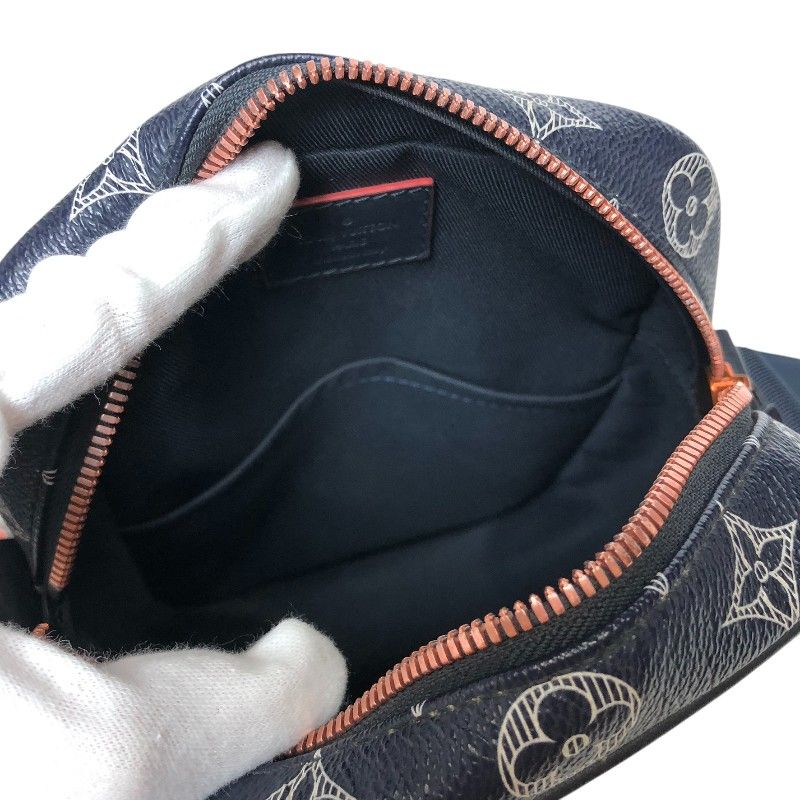 Louis Vuitton Danube PM Upside Down Shoulder Bag - Black & Orange